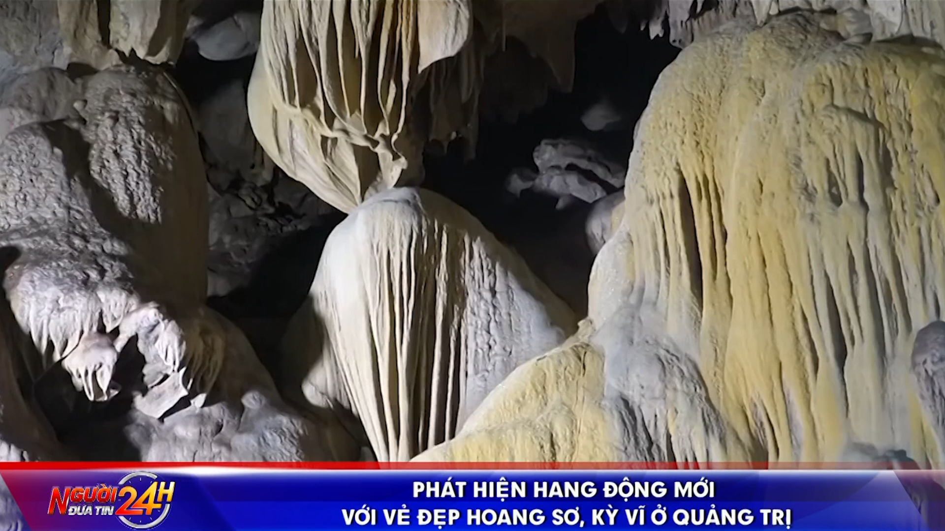 Phát hiện hang động mới với vẻ đẹp hoang sơ, kỳ vĩ ở Quảng Trị